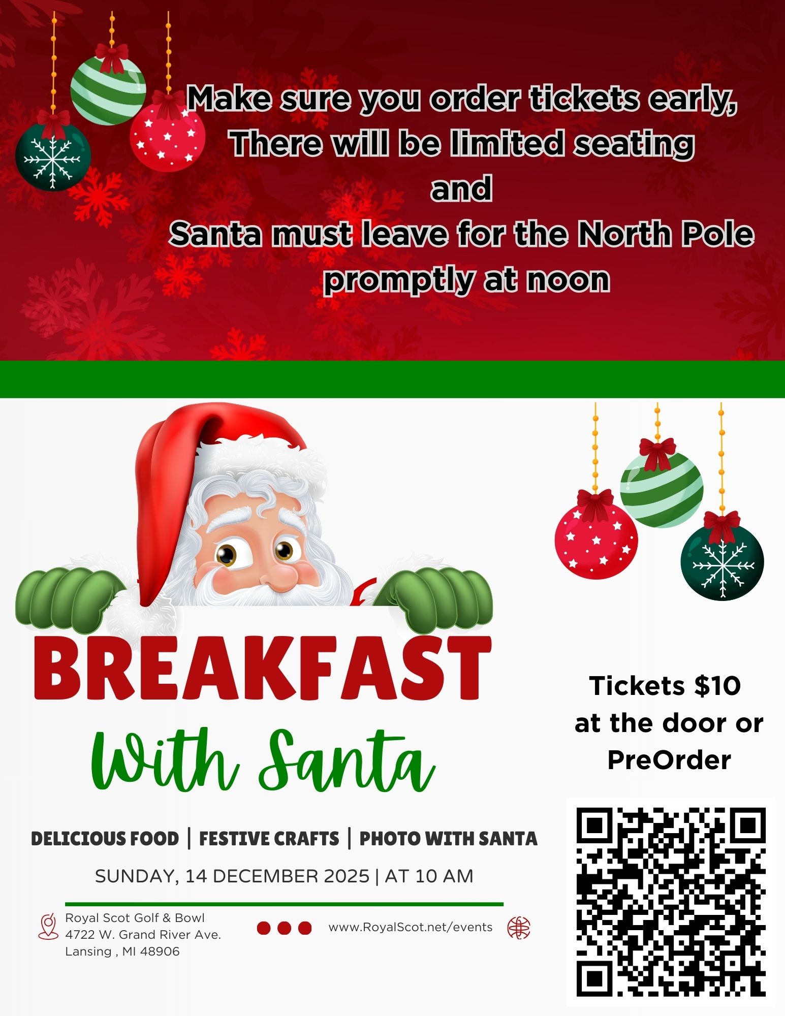 Breakfast w/ Santa