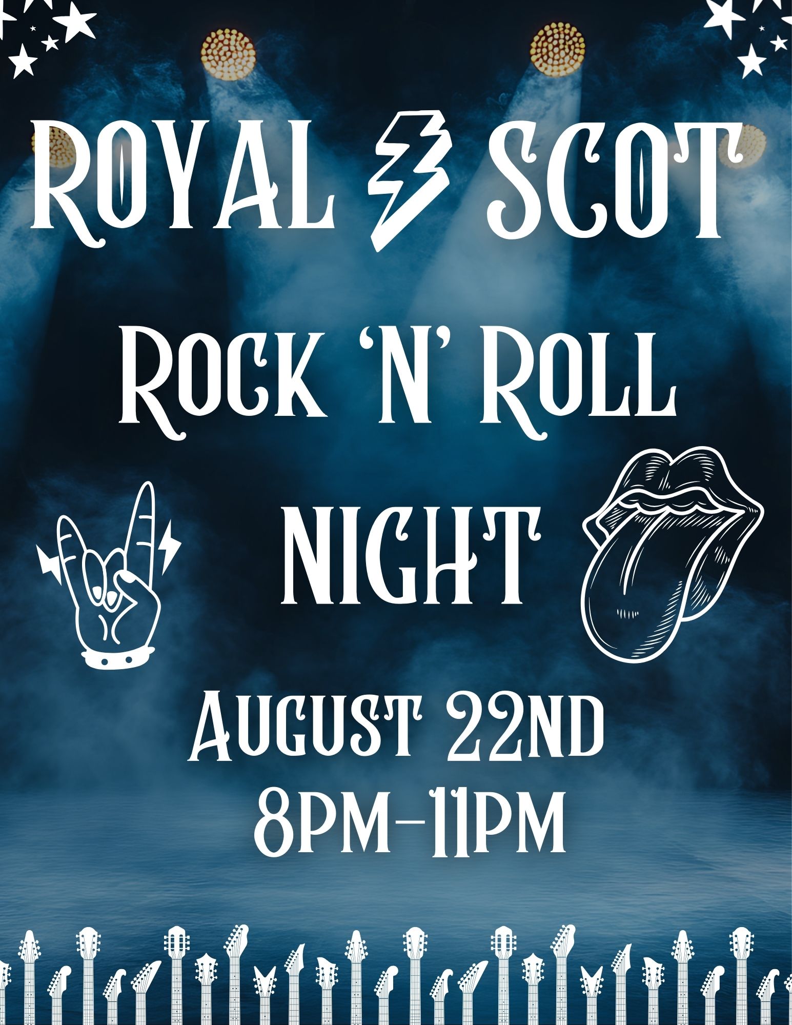 Rock N Roll Theme Night