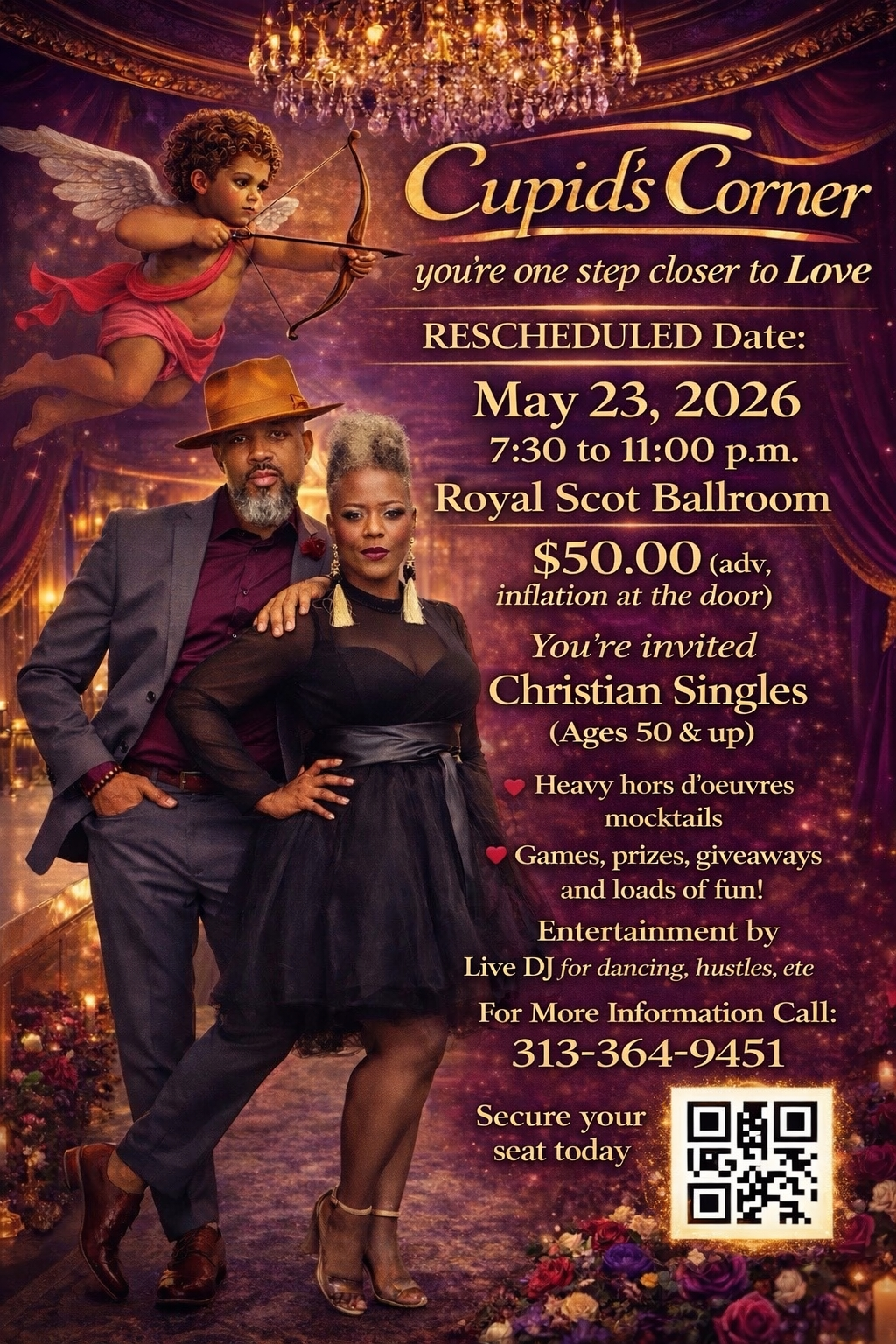 Cupid’s Corner- Faith+Fellowship = Forever